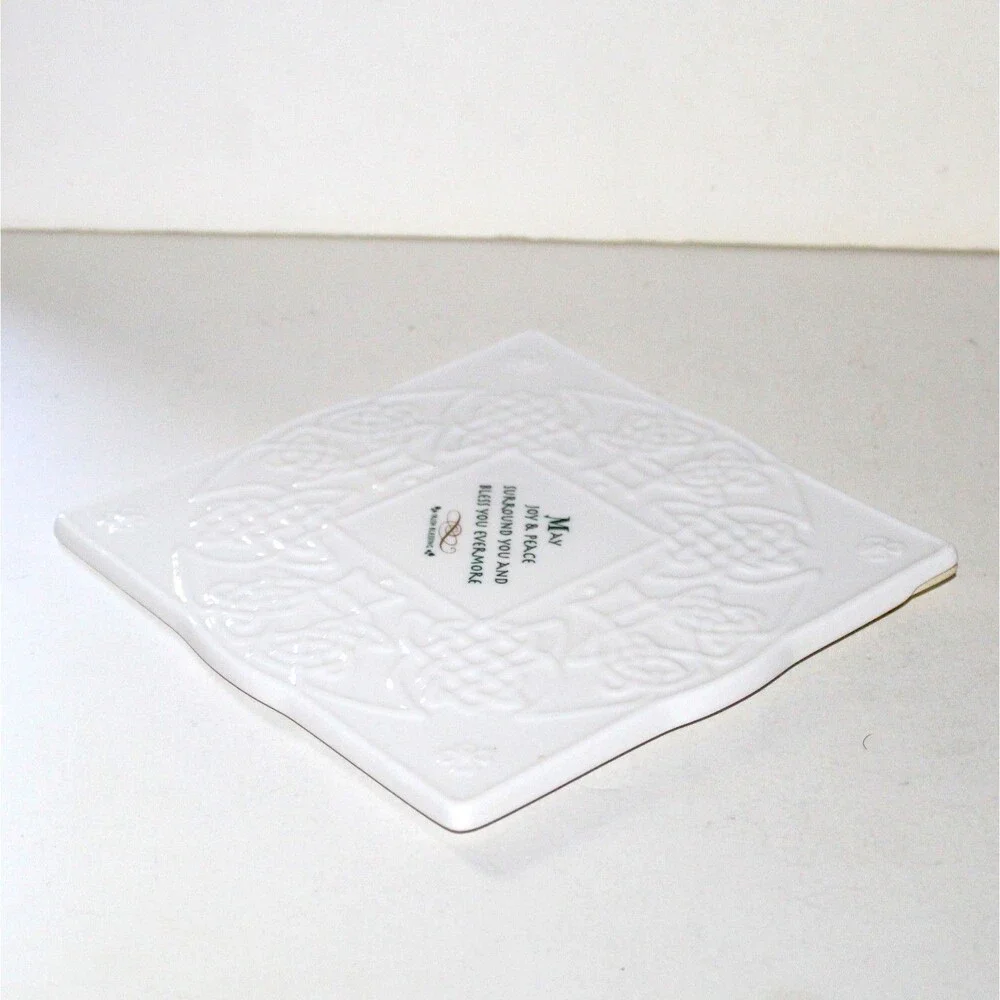 Vintahge Russ Berrie Irish Blessing Tile wall decor 6.5